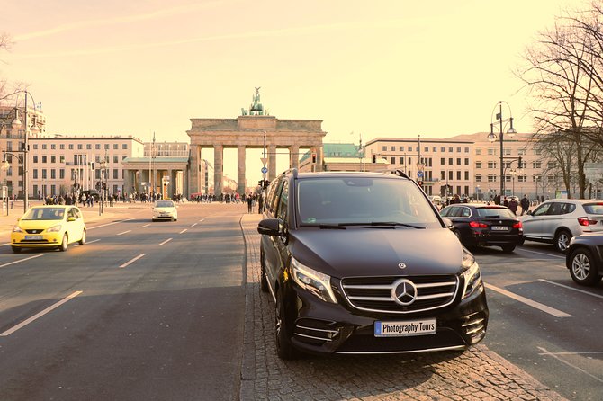 5hours: Guide, Chauffeur & Photographer in Berlin private Tour - What you cover in the 4 to 5 hour window
