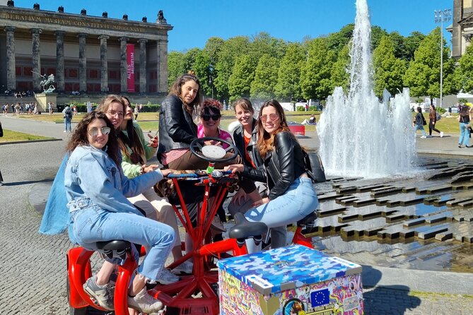 Beer Bike & Party Bike Highlights Berlin City Tour including pick-up - Gropius Bau area: modern exhibitions, not included tickets