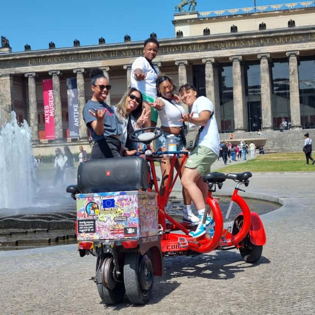 Beer Bike & Party Bike: Unforgettable Berlin City Tour incl. pickup - Price and value, what you get for $40 plus extras