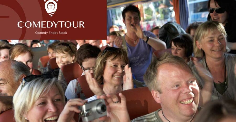 Berlin: 1.5-Hour Comedy Bus Tour in German - Brandenburg Gate, Museum Island, and Unter den Linden from your seat