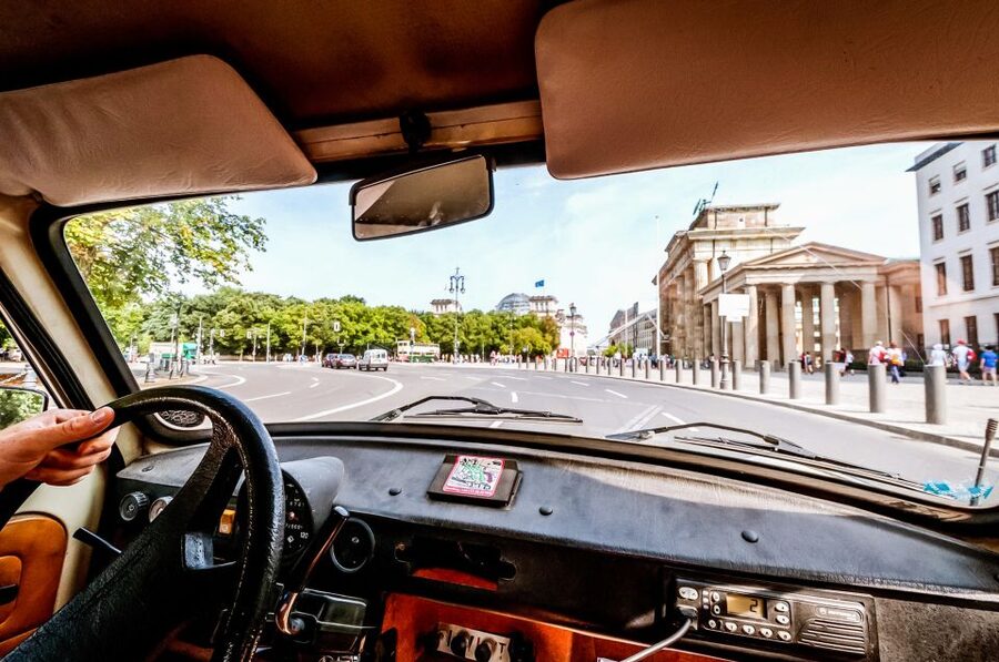 Berlin: 75-minute Trabi Safari - Arrive at TrabiWorld and Turn Berlin Into a Car Trip