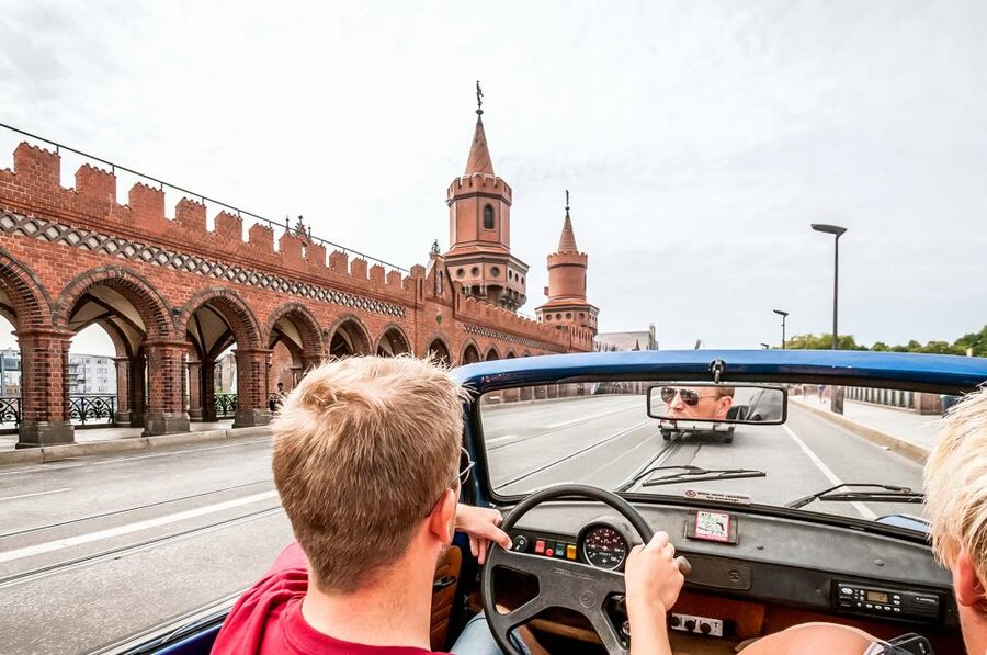 Berlin: 75-minute Trabi Safari - The Main Event: How the 75 Minutes Hits Berlin’s Icons