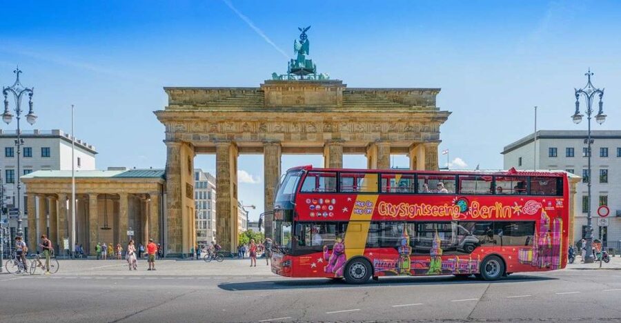 Berlin: City Sightseeing Hop-On Hop-Off Bus Tour - How this hop-on hop-off plan fits Berlin’s pace