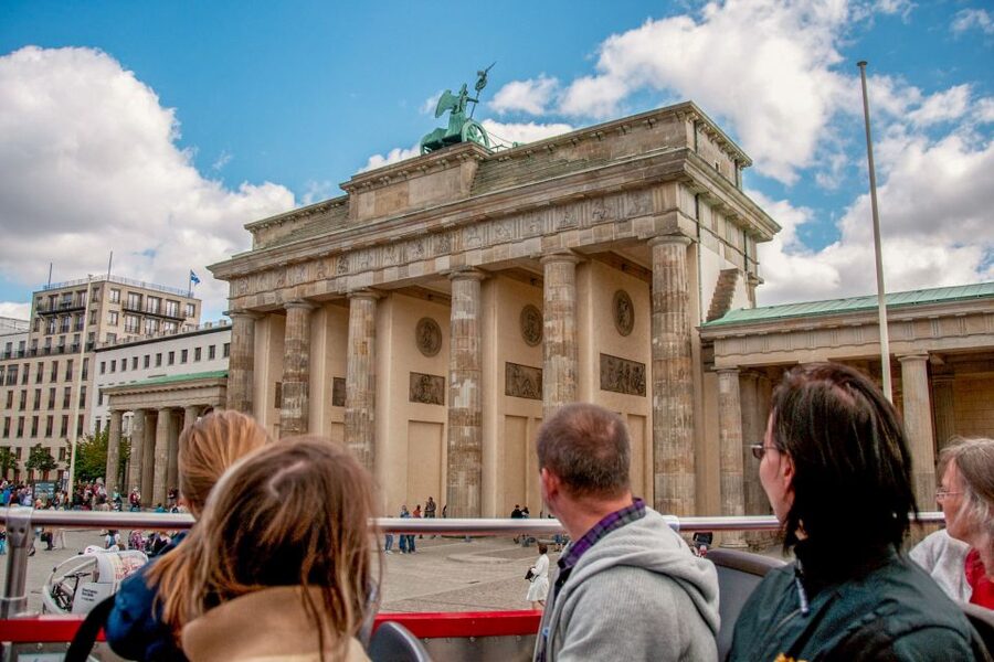 Berlin: City Sightseeing Hop-On Hop-Off Bus Tour - Audio guide, headphones, and onboard Wi-Fi