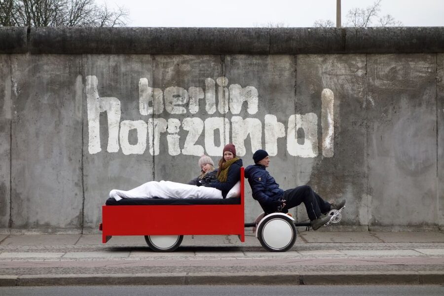 Berlin: City Sightseeing Tour in a Unique BedBike - BedBike 101: what it feels like to sightsee while reclining
