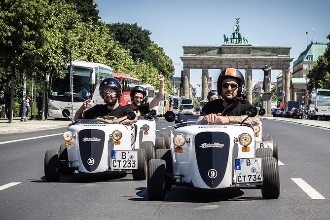 Berlin City Tour in a Mini Hotrod - Meeting point reality: plan to arrive early and find the spot