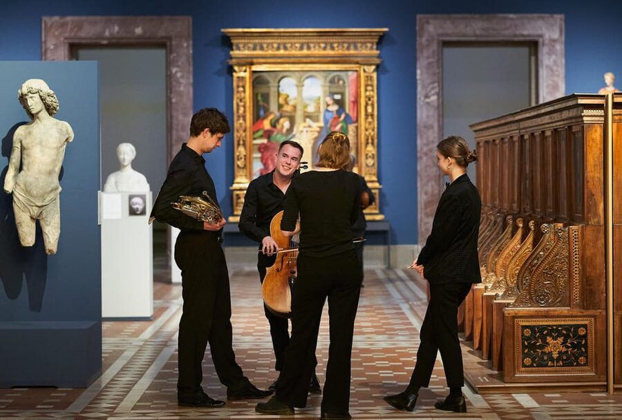 Berlin: Classical concerts at the Bode Museum Berlin - Inside the Gobelin Room at the Bode Museum
