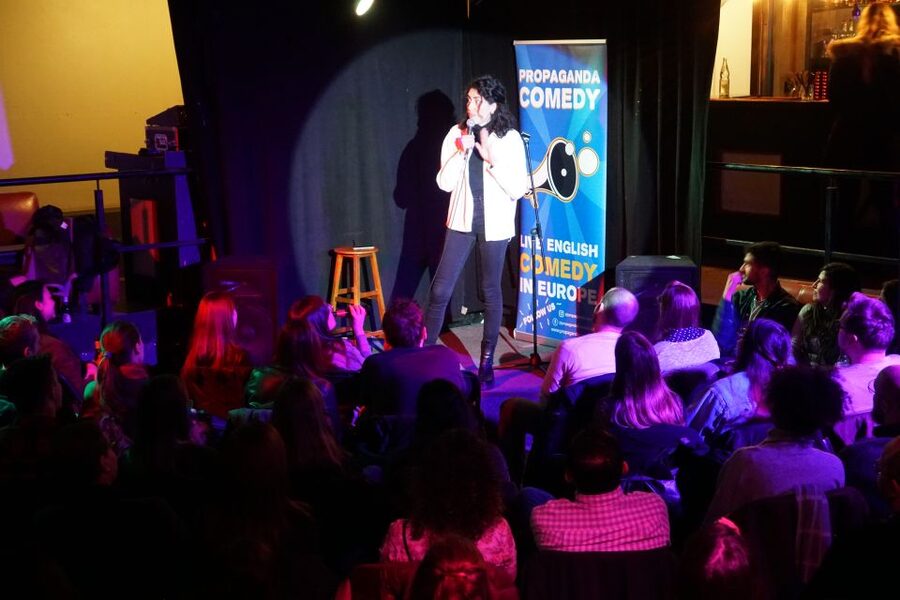 Berlin: Culture Shock Comedy Show - What You Really Get for $13, Including a Free Shot