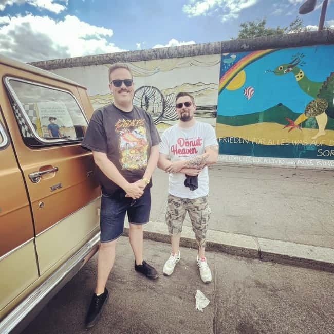 Berlin: DIY & Subculture Sightseeing in a 1972 Ford Van! - Kreuzberg squats and the art of looking behind shop windows