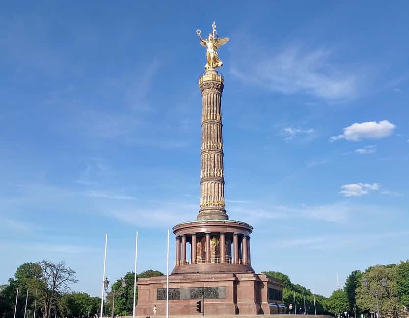 Berlin: East and West Wall Tour by Bike with a Guide - Tiergarten and the Victory Column: Berlin West park time and monument pacing