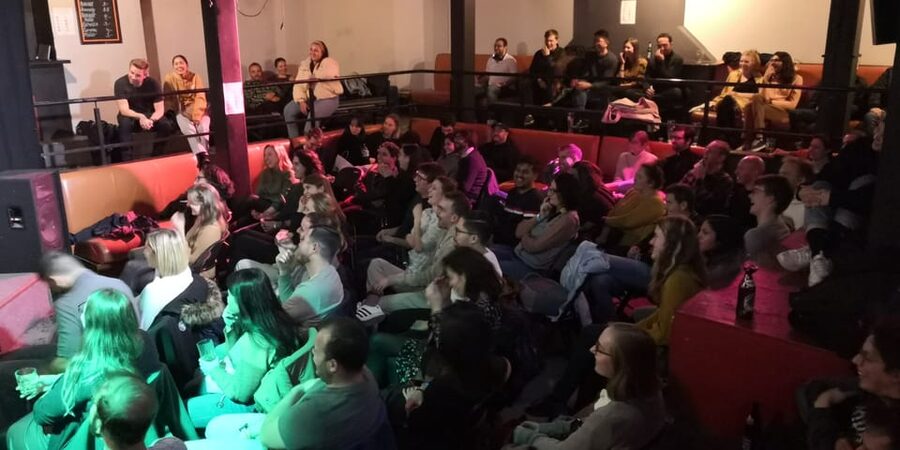 Berlin: Eastern European Comedy Special Ticket and Free Shot - Where the show happens, and why the room matters