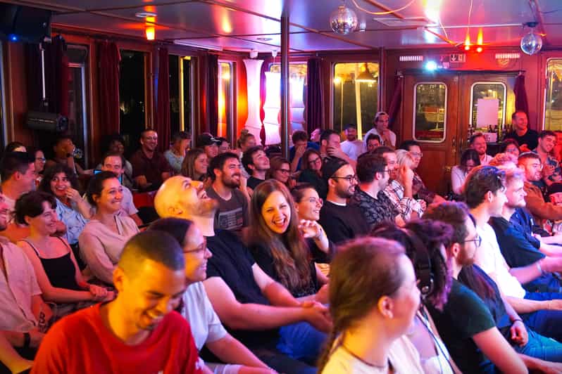 Berlin: Eastern European Comedy Special Ticket and Free Shot - After the laughs: bar time and mingling that does not feel forced