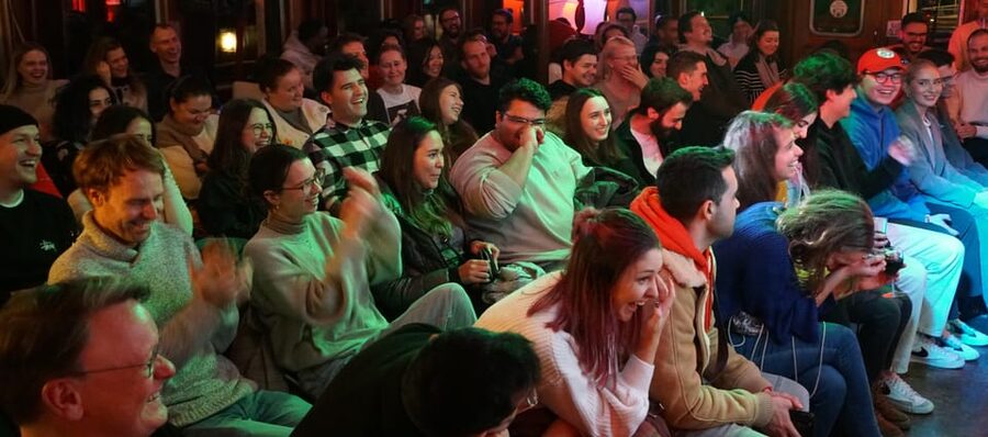 Berlin: Eastern European Comedy Special Ticket and Free Shot - Practical logistics: where to meet and what to bring