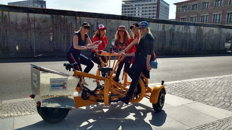 Berlin: Fun Private Guided Sightseeing Tours with Teambikes - Alexanderplatz, the TV Tower area, and Neptunbrunnen for a relaxed finish