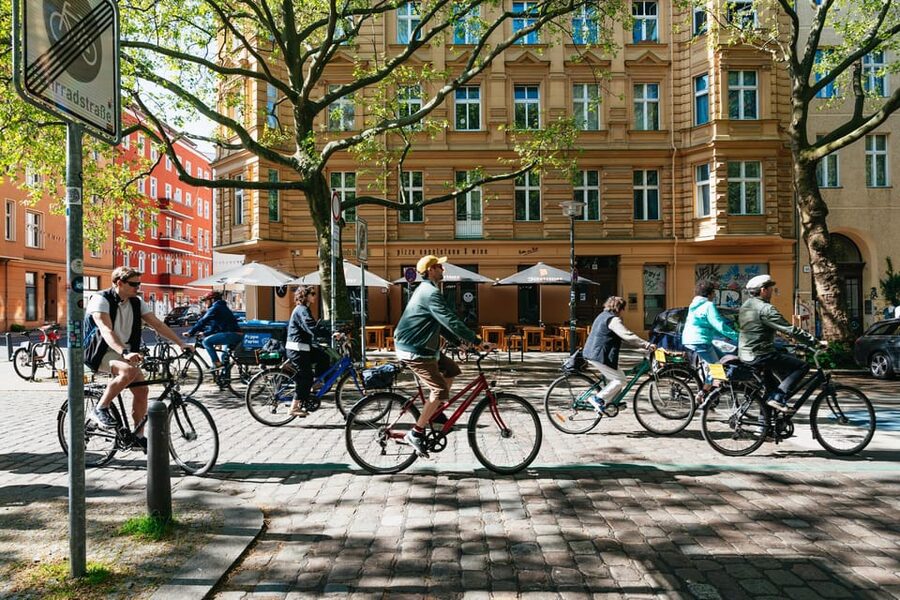 Berlin: Green City Guided Bike Tour - Panke renaturation and creative urban projects you will hear about