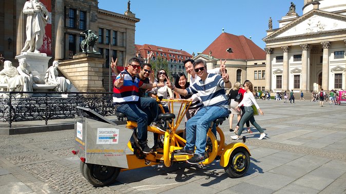 Berlin : Guided Private Sightseeing Tours with Funbikes, Teambikes - Riding the city’s famous street toward Neue Wache