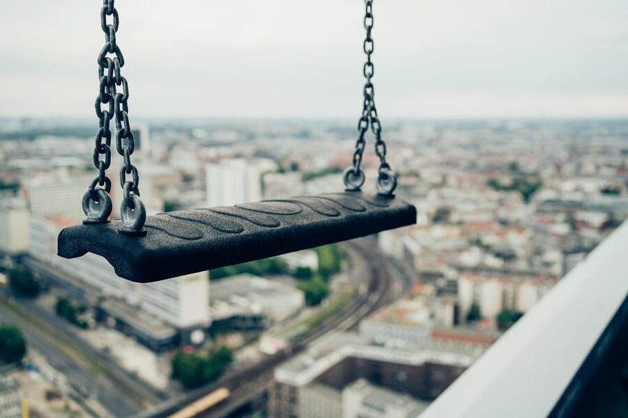 Berlin: Highest Swing in Europe - The safety setup: harness, instructions, and why the team matters