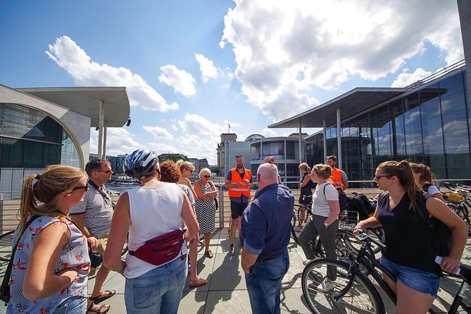 Berlin Highlights Sightseeing Bike Tour in Small Groups - The Holocaust Memorial stop deserves space, not speed