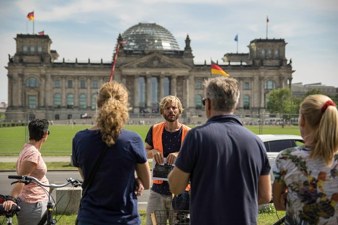 Berlin Highlights Sightseeing Bike Tour in Small Groups - Checkpoint Charlie to Gendarmenmarkt: borders, then culture