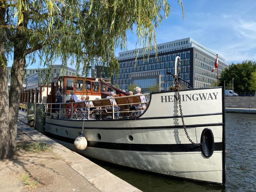 Berlin: Historic Boat Sightseeing City Center Tour - Boarding at Paul-Löbe-Haus, right by the Reichstag