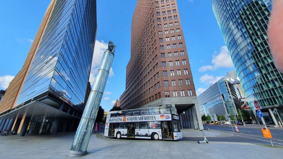 Berlin: Hop-on Hop-off Bus Tour with Live Commentary - Potsdamer Platz to Checkpoint Charlie: Wall-Era Memory and the Berlin That Was Rebuilt