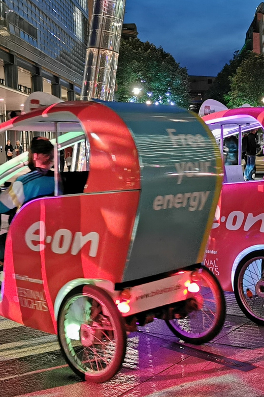 Berlin: Illuminated Berlin by Bike Taxi - The guide makes the difference, from first light spot to last