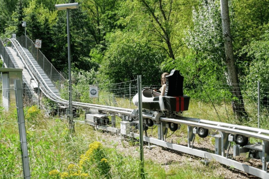 Berlin: Nature Bobsled Run Ticket - The ride itself: from the first push to the 360° moment