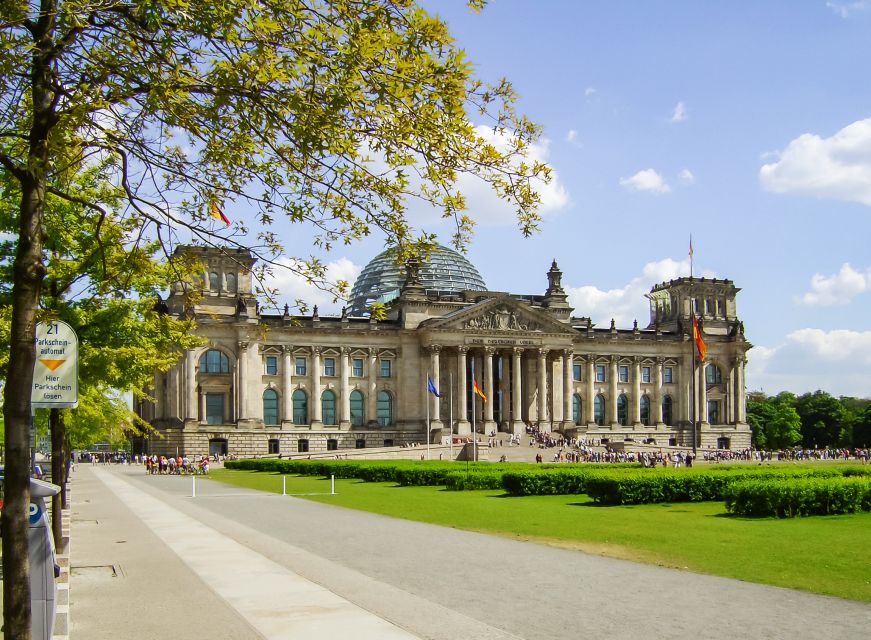 Berlin: Reichstag, Plenary Chamber, Cupola & Government Tour - Meeting at the ARD studio and the reality of Reichstag security
