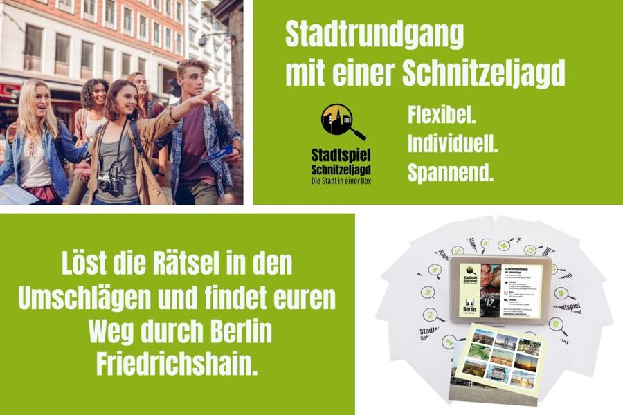 Berlin: Scavenger Hunt through Friedrichshain - Route highlights: from the old slaughterhouse to Volkspark Friedrichshain
