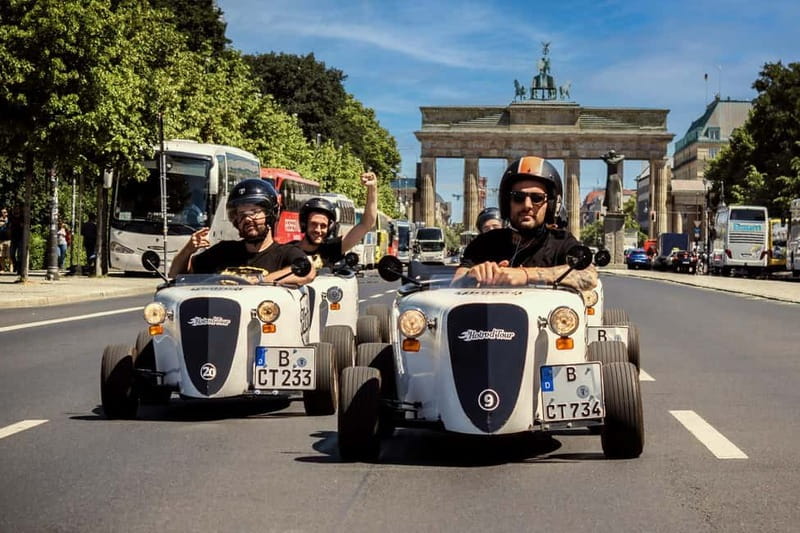 Berlin: Self-Drive City Sightseeing Tour in a Mini Hot Rod - What Driving Really Feels Like in a Go-Kart Style Hot Rod