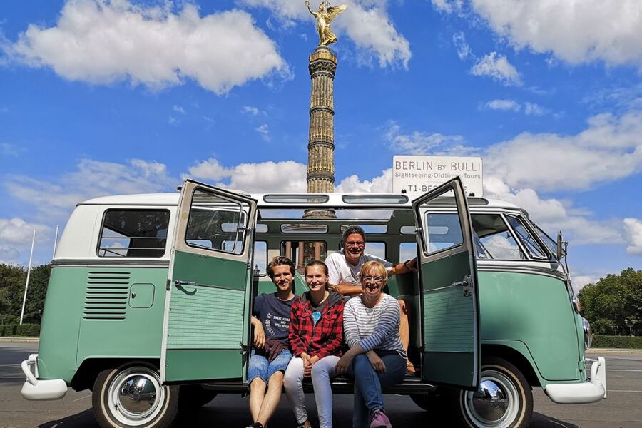 Berlin: Sightseeing Tour in Classic Volkswagen T1 Samba Bus - Museum Island to TV Tower, Neptune Fountain, and St. Mary’s Church
