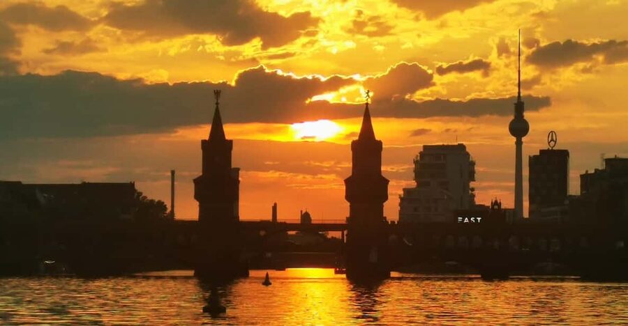 Berlin: Solar Powered Sunset Catamaran Cruise & Audio Guide - Audio guides, not a megaphone: getting the most from the narration