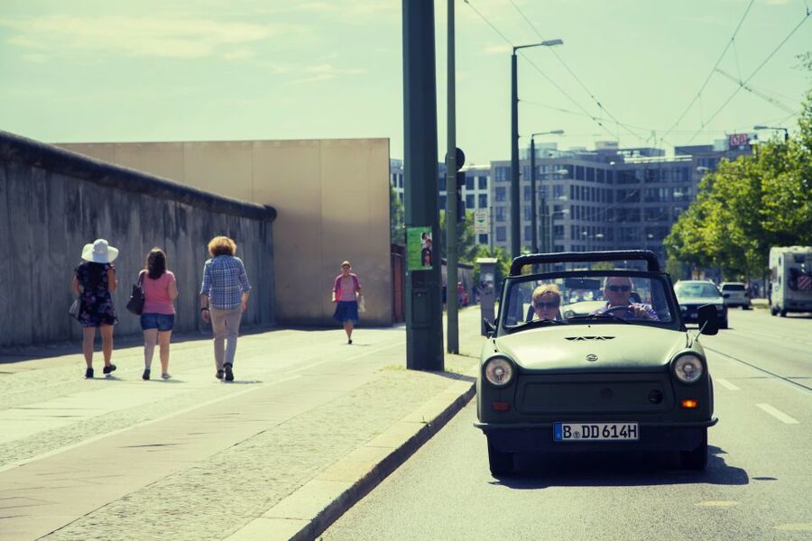 Berlin: The Wall Ride Guided Trabi Tour - Driving a Trabant turns Berlin politics into something you can feel
