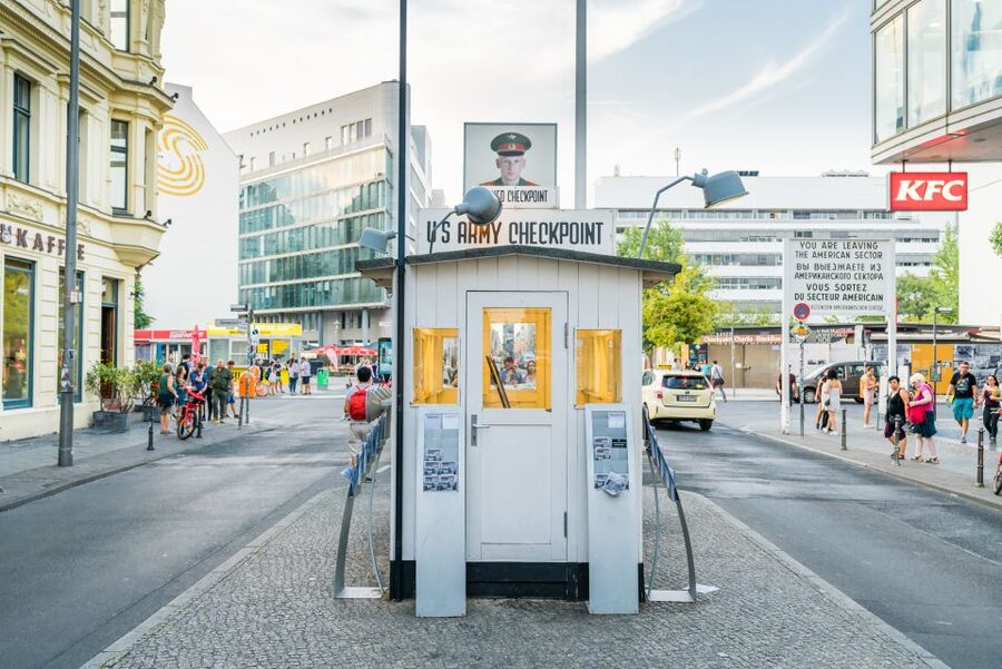 Berlin: Third Reich and Cold War 2 Hour Walking Tour - Checkpoint Charlie finish: the Cold War standoff, right at street level