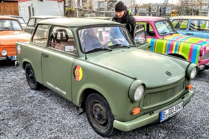Berlin Wall Self-Drive Trabi Tour - TV tower square, a former border crossing, and a central memorial site