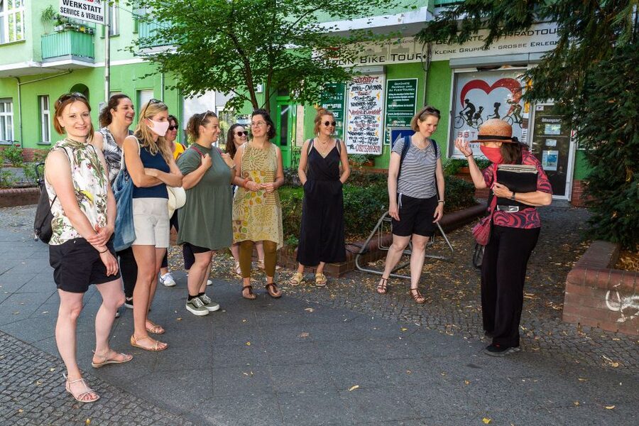 Berlin Wall: Small Group Guided Tour - The Gleim Tunnel stop, and why parties can live beside history
