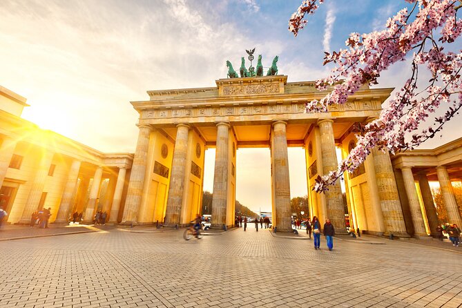 Big Bus Berlin Panoramic Night Tour by Open-Top Bus - Brandenburg Gate at Night, Then the Wall Memorial Moment
