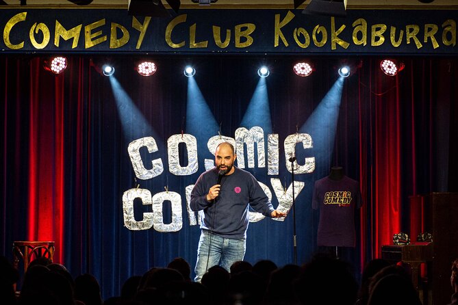 English Comedy Show with Pizza and Shots in Central Berlin - Getting There Without Wasting Time