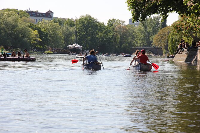 Explore Berlin by canoe - Why a canoe view makes Berlin click faster