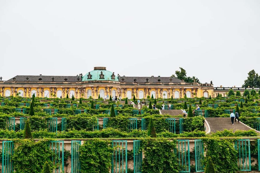 From Berlin: Potsdam and Sanssouci Palace Tour with Entry - Berlin pick-up, the air-conditioned bus, and what to expect