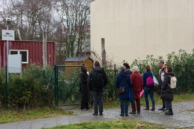 Historical city tour in the African Quarter in Berlin - Stop 1: Swakopmunder Straße and the Namibia question