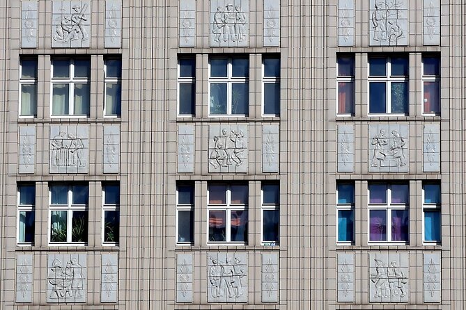 Karl-Marx-Allee Tour: Life and Architecture in East Berlin - Café Sibylle to Karl-marx-bustendenkmal: ideology you can point at