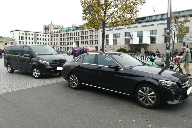 Minivan Driver and Guide (DIN15565) Tailor Made Berlin Highlights - Bebelplatz book burn memory and the Forum Fridericianum