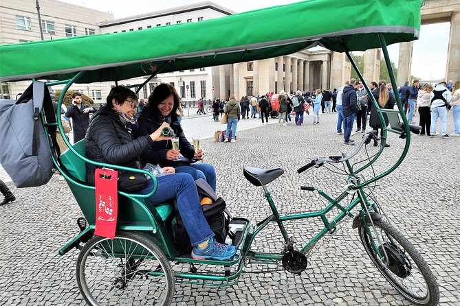One Up to 3 Rickshaws(6 GUESTS)-Taylor Made Rickshaw Berlin Tour - Brandenburg Gate, Reichstag Area, and the Government District Drive-By