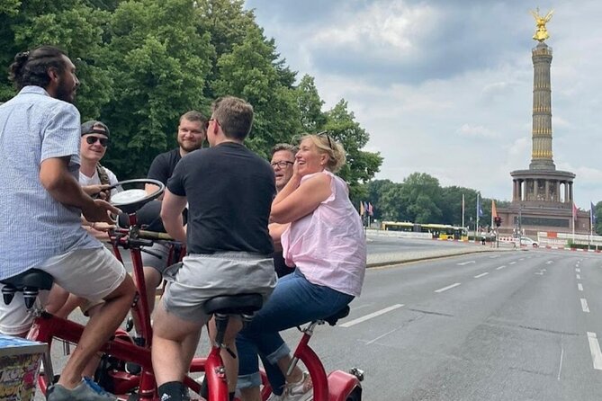 Party and Beer Bike Private Sightseeing Tour Berlin with Pick-up - Starting Near Brandenburg Gate and Ending Where You Began
