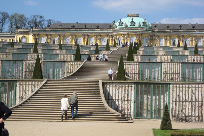 Private Day Tour of Wannsee and Potsdam from Berlin - Olympiastadion Berlin: rings, Jesse Owens, and a photo moment