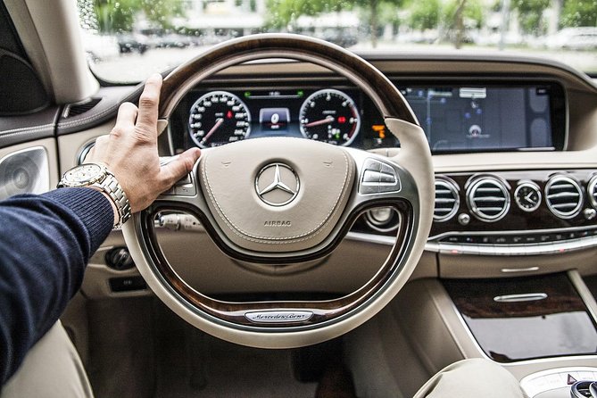 Private Transfer from Berlin to Prague, Hotel-to-hotel, English-speaking driver - Inside the ride: climate control, bottled water, and optional local tips