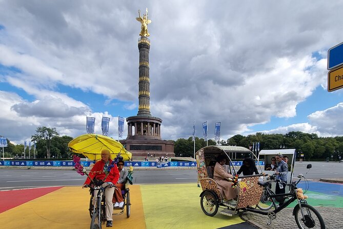 Rickshaw Sightseeing City Tours Berlin - Rikscha Tours - From the Berlin Wall Memorial to Checkpoint Charlie: border sites, not just photos