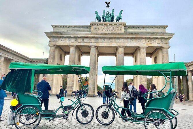 Rickshaw Tour-Cruise Ship guests arrive 9.30 upto 11.30 am Berlin - Getting on the route: Alexanderplatz and the Fernsehturm viewpoint
