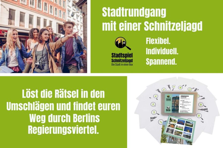 Scavenger Hunt through Berlin's Government District - The Government District, Turned Into a Walkable Mission